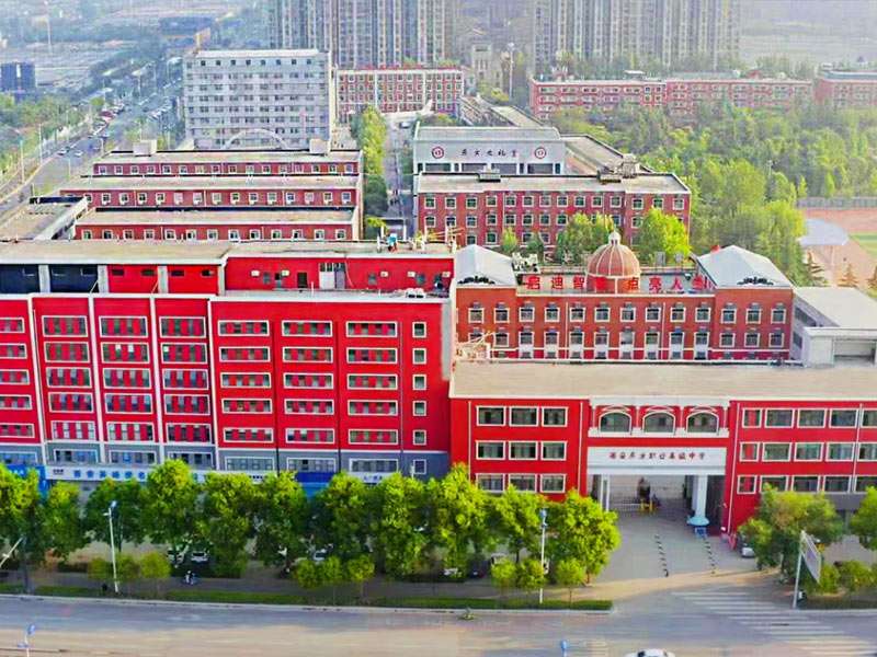 镇巴校园鸟瞰图